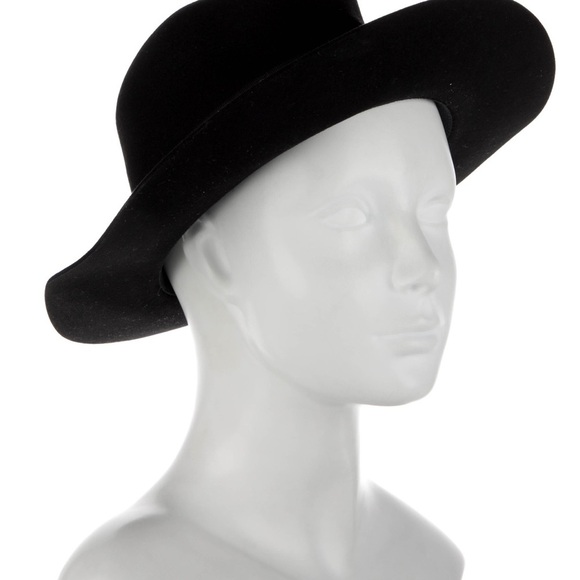 Maison Michel
Andre Waterproof Felt Fedora Hat black nwt main image 5